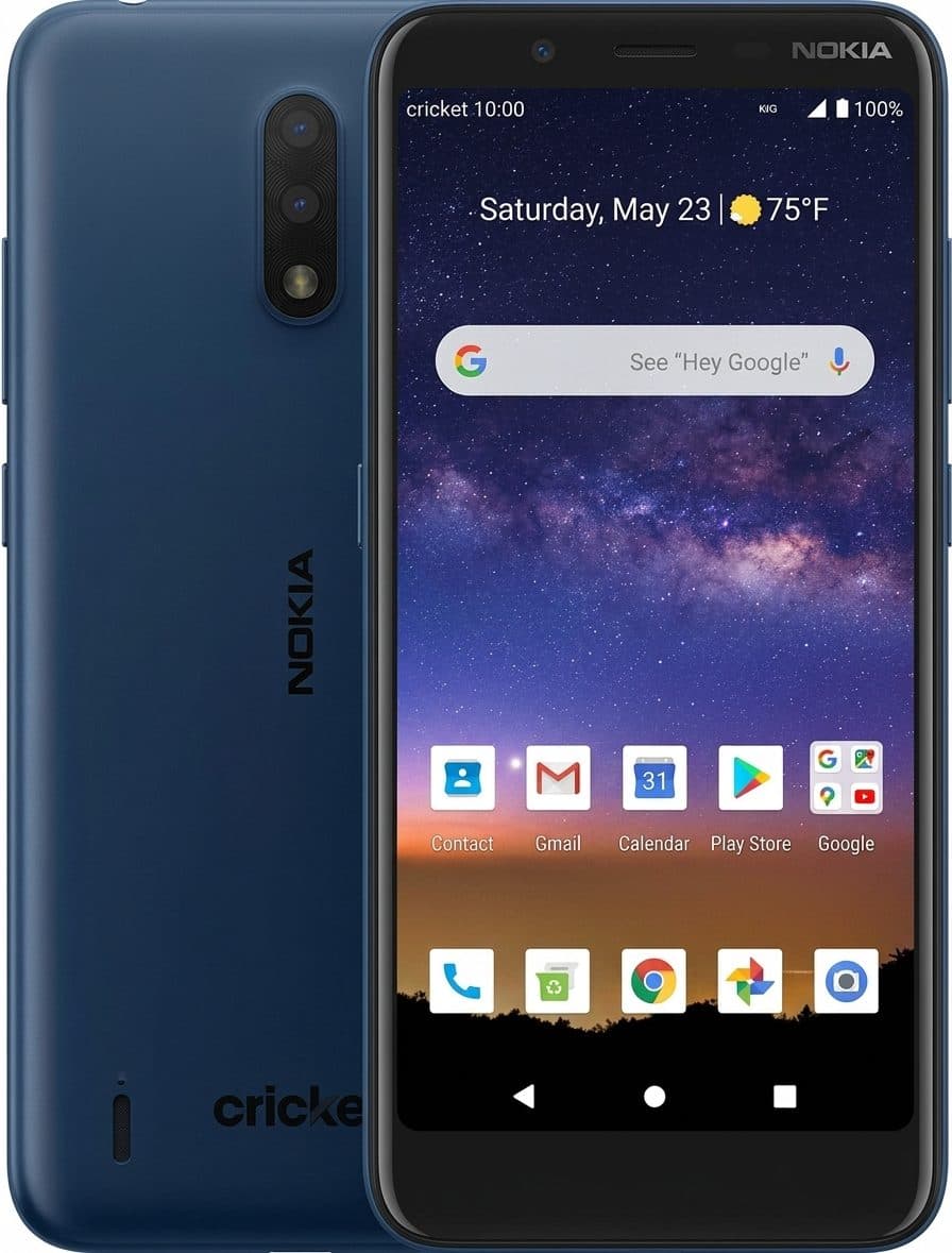 Nokia C2 Unisim Claro, color Azul