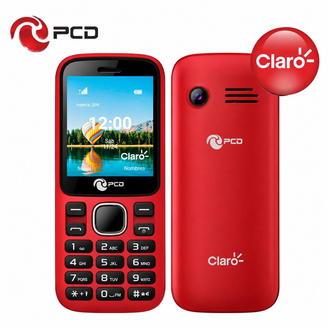 PCD PG03, color Rojo