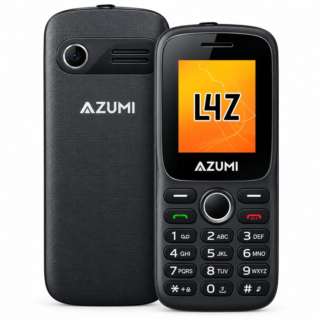 Azumi L4Z Dual, color Negro