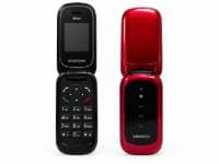 Samsung F668, color Rojo