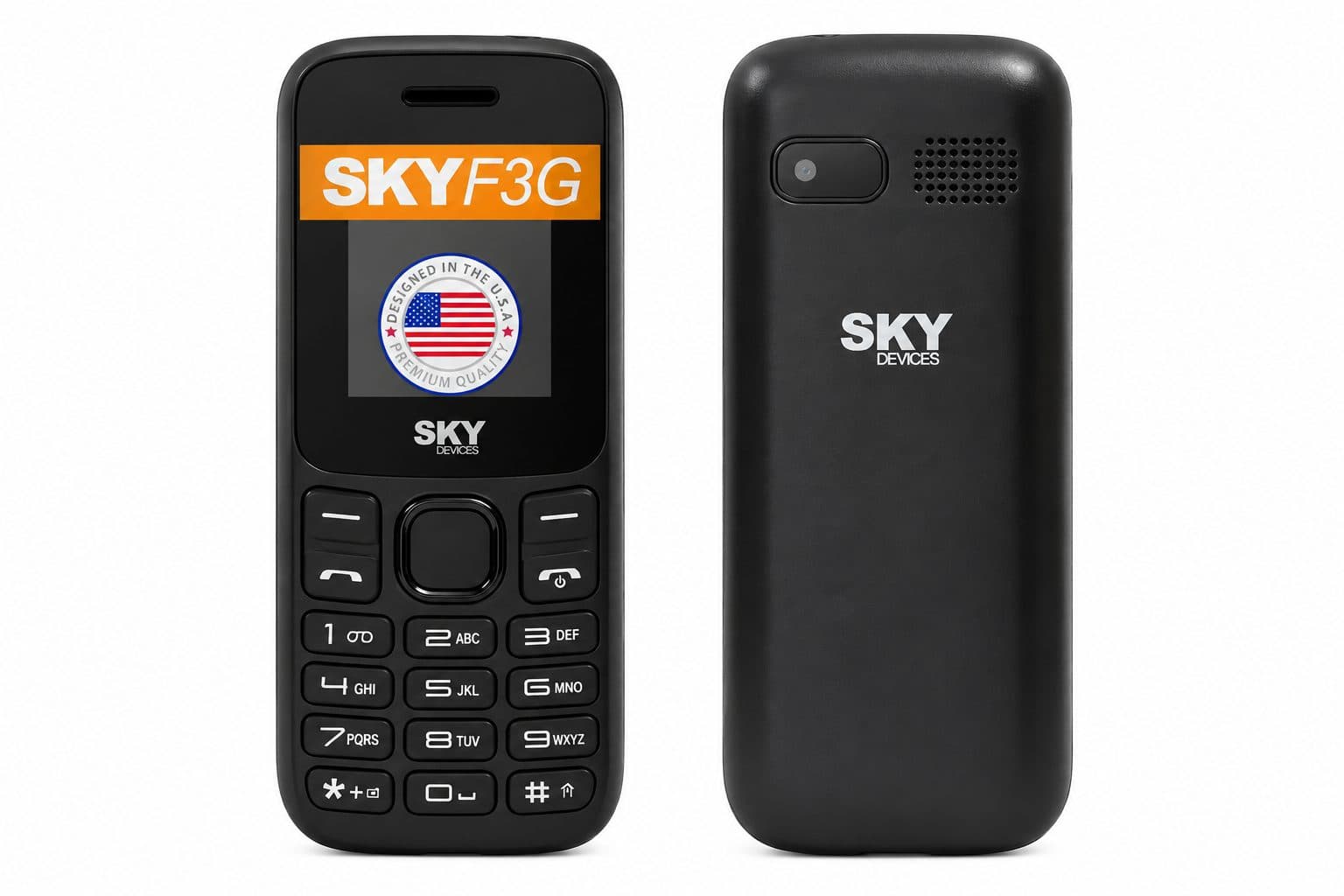 Sky F3G Unisim Claro, color Negro